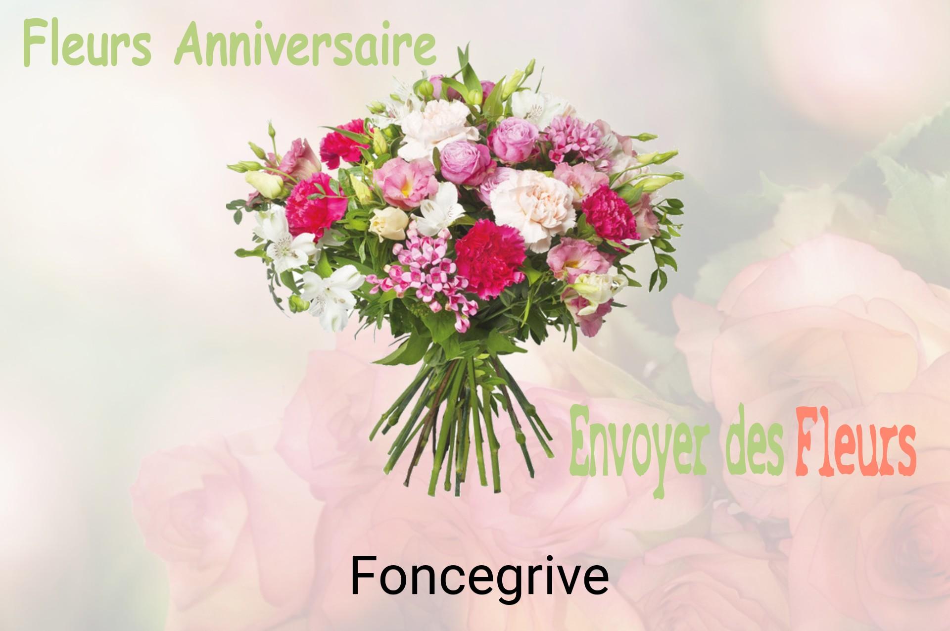 Bouquet de fleurs d’anniversaire livré à Foncegrive